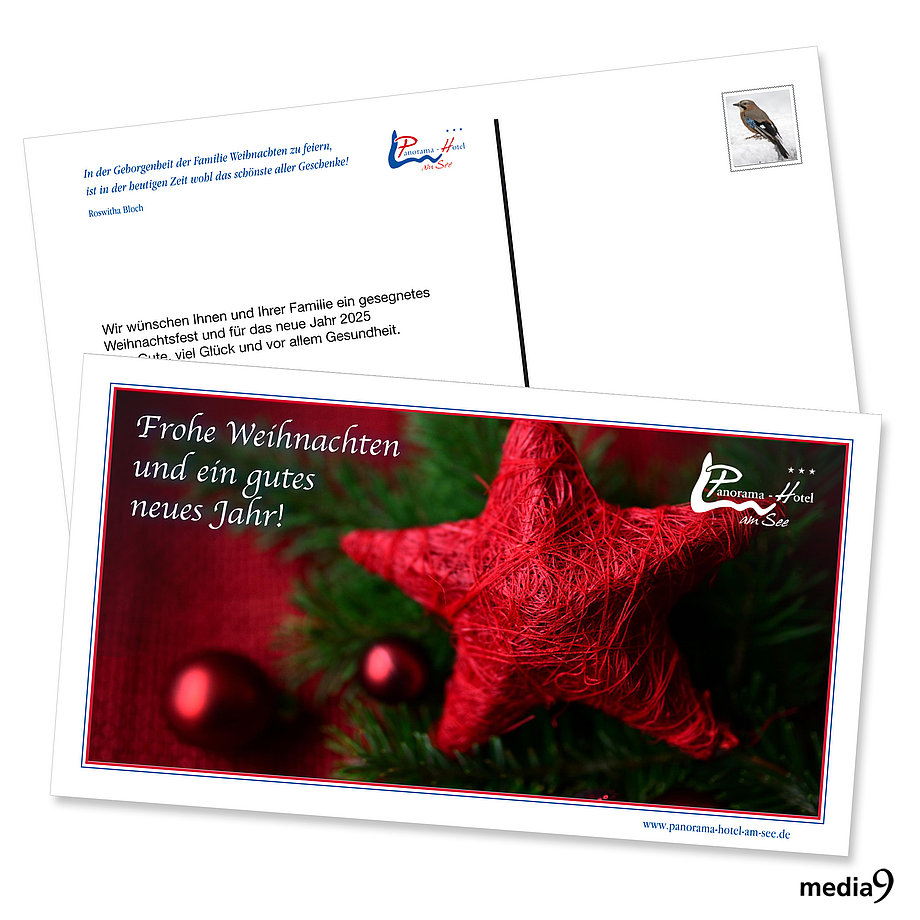 Weihnachtskarten von Panoramahotel-am-See